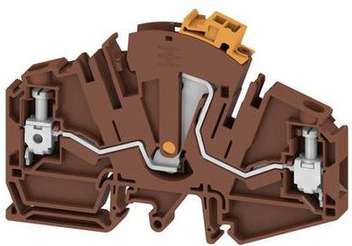 Weidmüller Messwandler-Trennklemme 2985580000 Schrauben Braun 50 Stück - Bild 1
