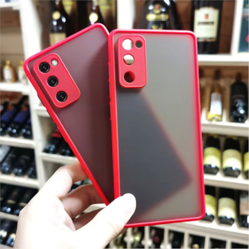 Stoßfeste Armor Handyhülle mit Kameraschutz in Schwarz für Samsung Galaxy S20, S21 FE, S22, S23 Plus und Note 20 Ultra 5G - Bild 2