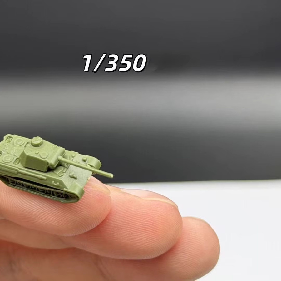GRAPMAN 4D-Bausatz WWII Panzermodell Tiger-Typ Leopard-Typ IV, 1:350 - Bild 4