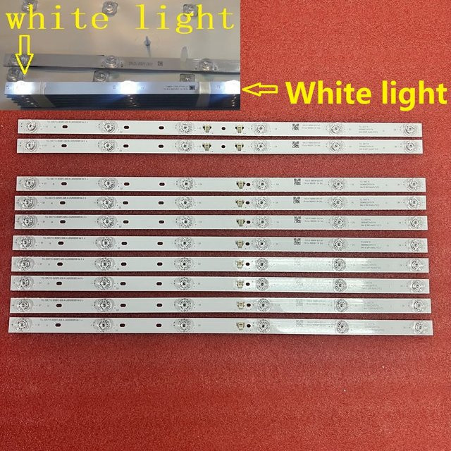LED Hintergrundbeleuchtung für TCL 50C715, 6 LED SMD, Farbe Weiß - Bild 1