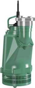 Wilo Schmutzwasser-Tauchmotorpumpe EMU KS 12 DS GG, 1,3 kW, 400 V, grün - Bild 1