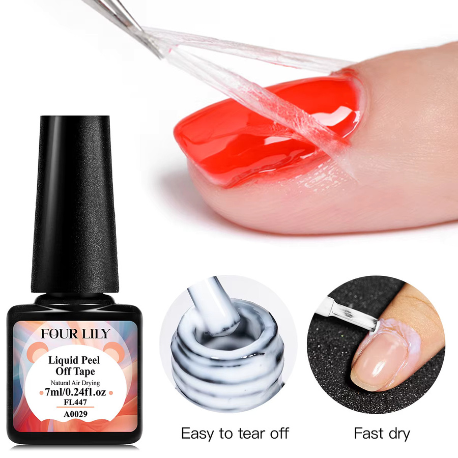 Four Lily Nagel-Abziehflüssigkeit, 7 ml, Nagelhautschutz - Bild 3