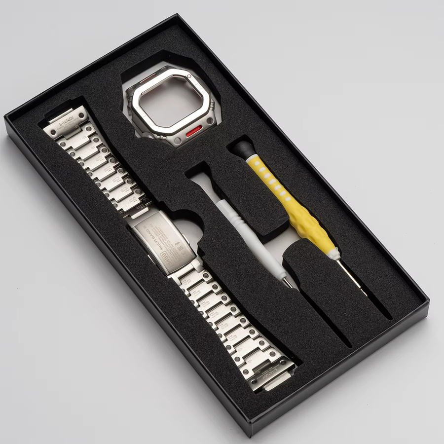CHIICSMART Uhrenzubehör Modifikations-Set, Titan-Legierung, Edelstahl, Unisex - Bild 3