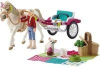 Schleich Horse Club Kutsche für Pferdeshow und Picknick Spielfigur - Bild 1