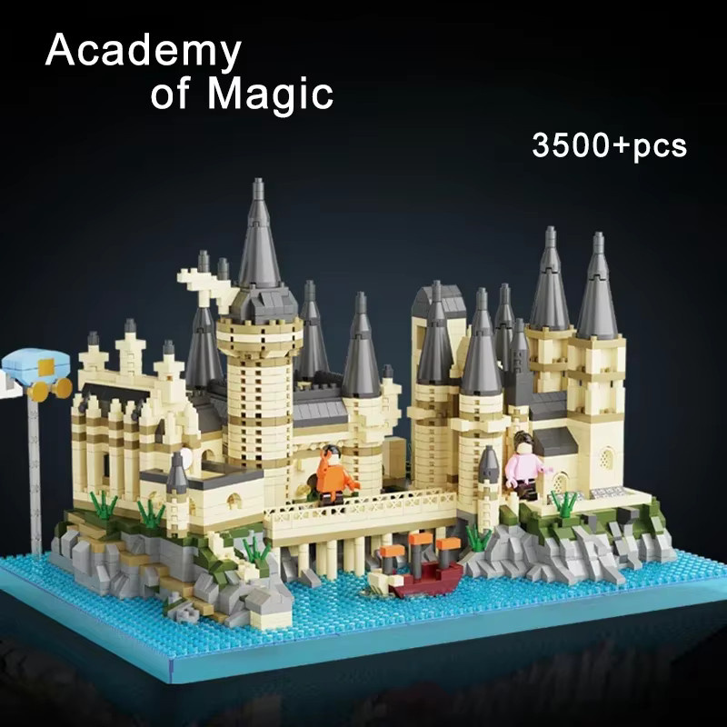 HUATEC Magic Castle DIY Bauset – Pädagogisches MOC Architektur Spielzeug für Kinder und Erwachsene in Mehrfarbig - Bild 5