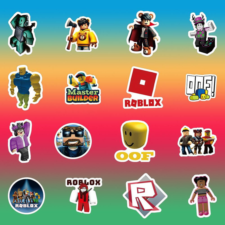 Roblox Graffiti Aufkleber 60-teiliges Set - Bild 2