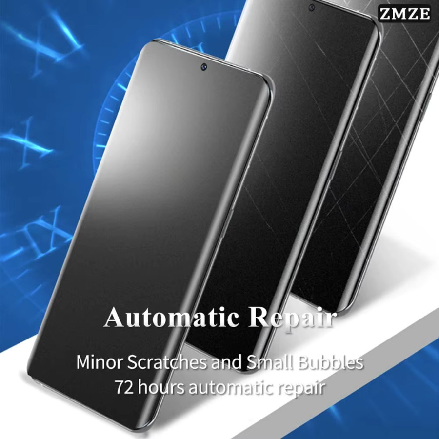 4er-Pack Hydrogel-Displayschutz Folie für Motorola Edge 60 Stylus, 60S, 60 Fusion, 60 Neo, 60 Pro und Edge 70 Fusion, transparent, gebogene Matte - Bild 1