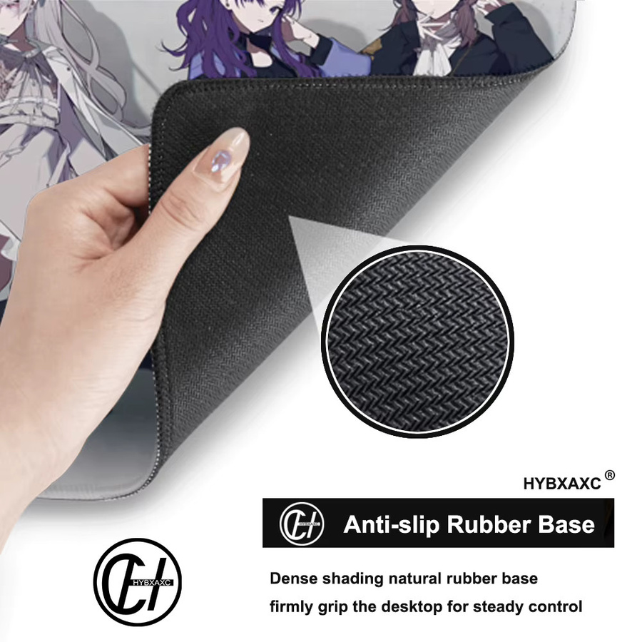 HYBXAXC VSPO Gummi-Mauspad XXL Anime Design Multicolour - Bild 6