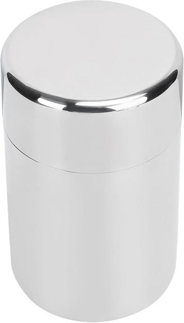 KaiSai Tragbarer Aufbewahrungsbehälter aus 304 Edelstahl für Teeblätter und Kaffeebohnen, Silber - Bild 1