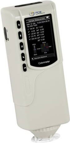 PCE Instruments Farbmessgerät PCE-CSM 1 mit CIEL*a*b*C*h, CIEL a* b* und CIEXYZ, Messöffnung Ø 4mm, LED und Software in Weiß - Bild 1