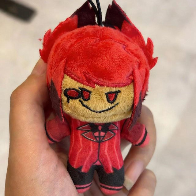 Yiran toy Hazbin Hotel Alastor Kuscheltier, Stoffpuppe, 10cm - Bild 1