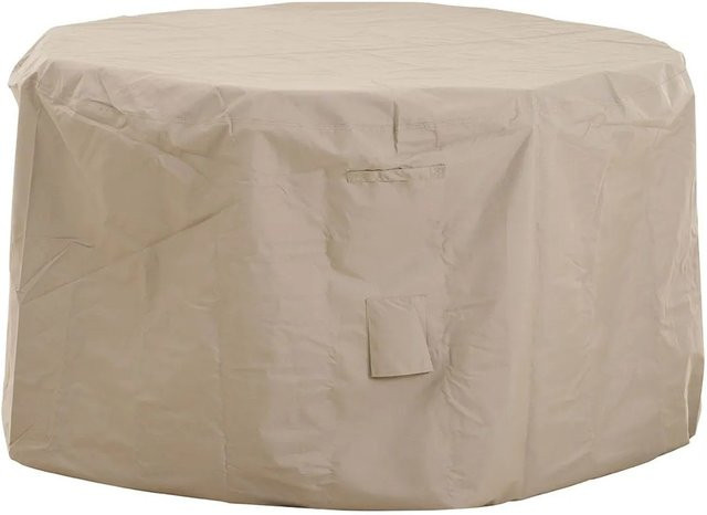 Siena Garden Schutzhülle für Sitz-Set Plus, Farbe: Beige, Durchmesser: 150 cm, Höhe: 85 cm - Bild 1