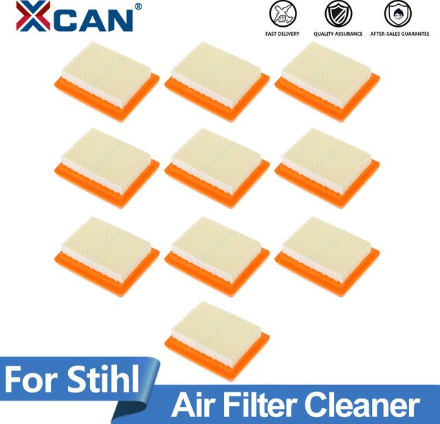 XCAN 10 Stück Luftfilterreiniger für STIHL Trimmer und Kettensäge FS120 FS200 FS250 FS300 FS350 FS400 FS450 - Bild 1