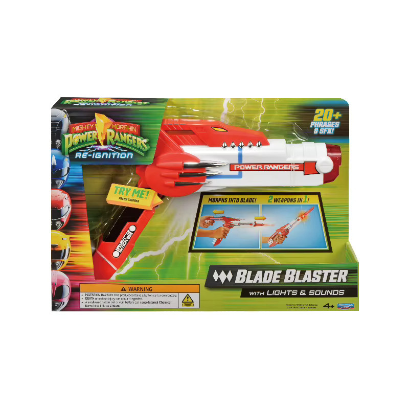 Playmates Power Rangers Dino Morpher Klinge Blaster Drachendolch, mit Lichtern und Geräuschen, ab 4 Jahren - Bild 3