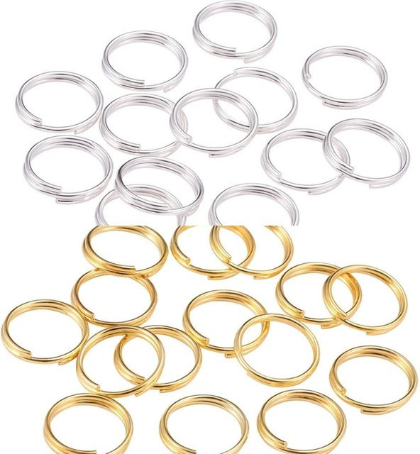 Bbabydxudzhi Binderinge, Messing, Gold, Unisex - Bild 1