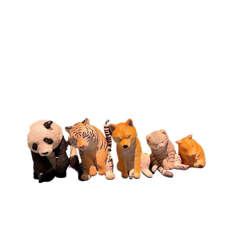 Bandai Kleines Tiermodell, Shiba Inu, Panda, Tiger, Ornament, ab 5 Jahren - Bild 5