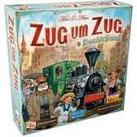 Zug um Zug: Deutschland Brettspiel von Asmodee - Bild 1