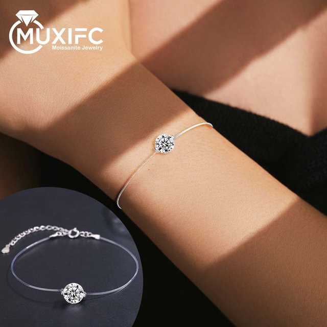 MUXIFC Armband, 925 Silber, Moissanit, Brillant, Damen - Bild 1