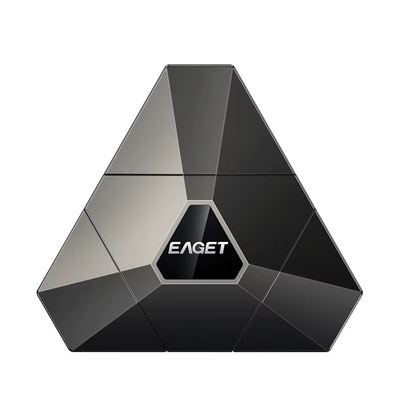 Eaget 3-in-1 USB-Stick mit USB-C, Lightning und USB-A Anschlüssen, USB 3.2 Pendrive für iPhone und Android, Schwarz - Bild 5