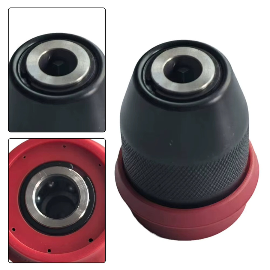DAZZLEEX Quick Connect Bohrfutter Umwandlung Werkzeug Keyless Bohrfutter für Handbohrmaschinen und Schraubendreher, Schwarz, 0,8-10 mm - Bild 3