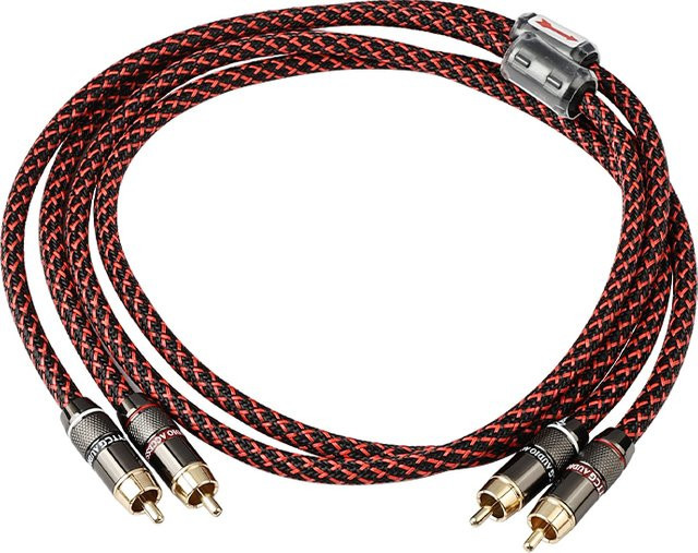 YYTCG RCA Audio Kabel 2 RCA zu 2 RCA Interconnect Kabel HIFI Stereo 4N OFC Stecker auf Stecker für Verstärker DAC TV und Auto Audio - Bild 1