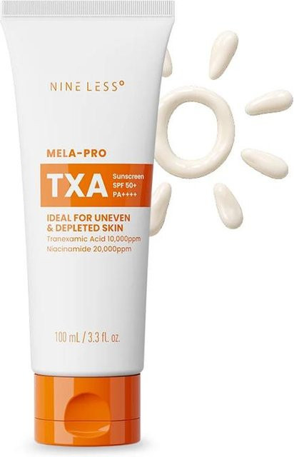 NINE LESS MELA-PRO TXA Sonnencreme, 100 ml - Bild 1