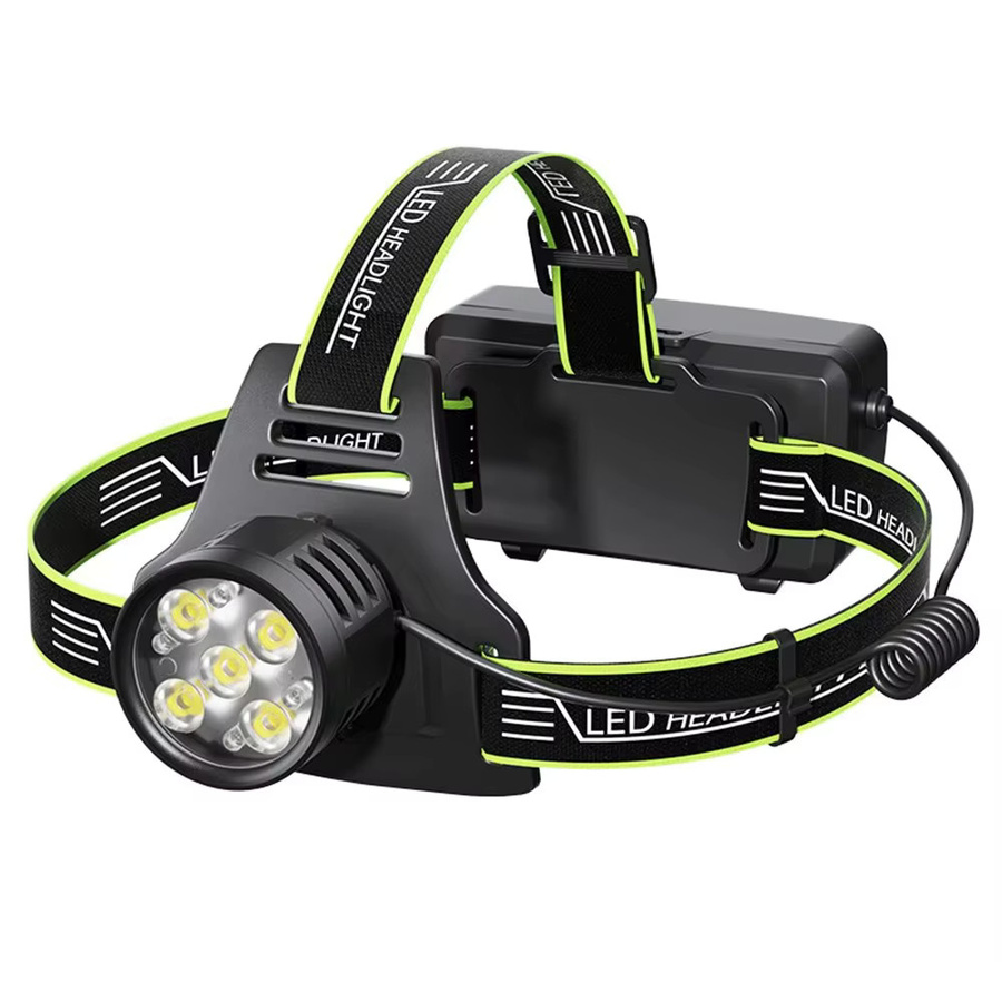 KENSUN COB LED Stirnlampe Schwarz mit USB-C Aufladung für Angeln, Wandern und Klettern - Bild 7
