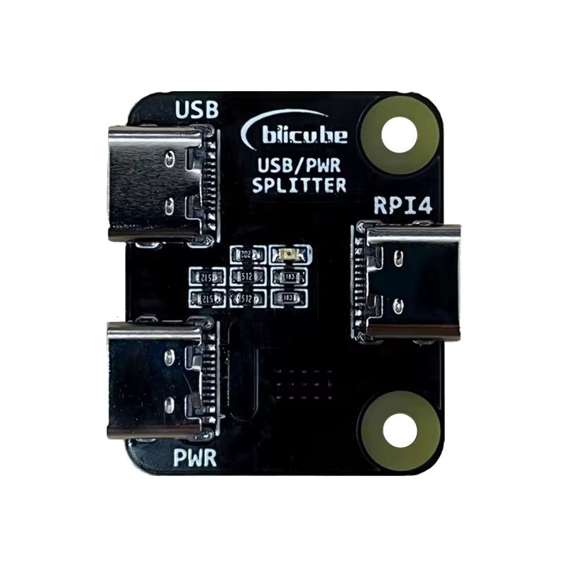 SHCHV USB-C Stromverteiler für Raspberry Pi und Development Boards in Schwarz - Bild 2