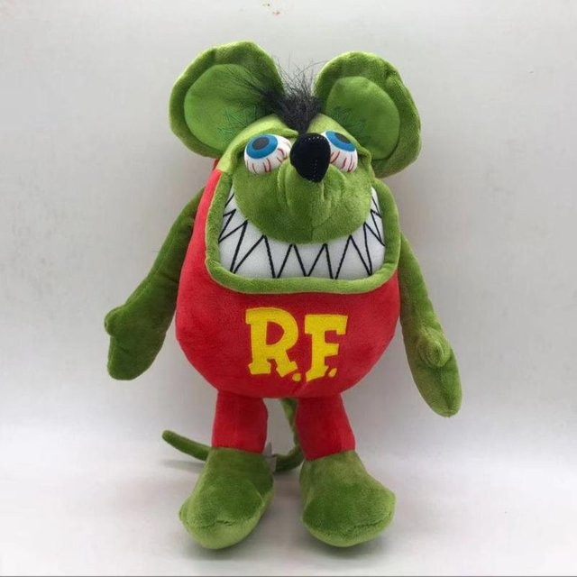 Yiran toy Funk Maus Plüschtier, Grün, 30cm, ab 14 Jahre - Bild 1