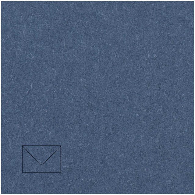 Rico Design Paper Poetry Kuvert Essentials C6 Blau, 5 Stück - Bild 1