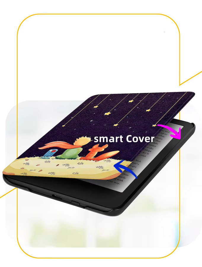 Schutzhülle für Kindle Colorsoft 7 Zoll Paperwhite 12. Generation 2024 Signature Edition mit HandStrap und Schlafabdeckung in Multicolour - Bild 3