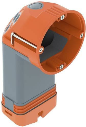 OBO Bettermann Elektronikdose halogenfrei orange, Durchmesser: 6,8 cm, Länge: 15,4 cm, 10 Stück - Bild 1