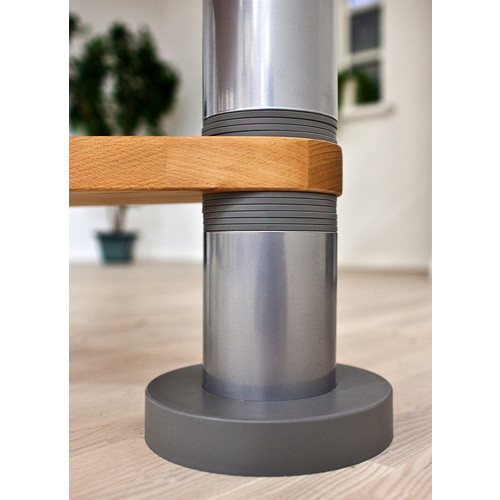 Dolle Spindeltreppe Oslo aus Buche in Grau mit 11 Stufen, Durchmesser: 120 cm, maximale Raumhöhe: 276 cm - Bild 2
