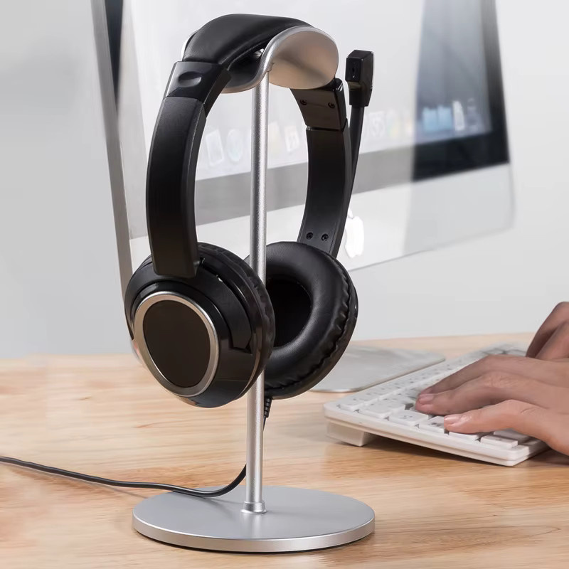 Stilvoller Kopfhörerstand für Headsets in Schwarz, abnehmbarer Headset-Halter für AirPods Max, Beats und Bose - Bild 3