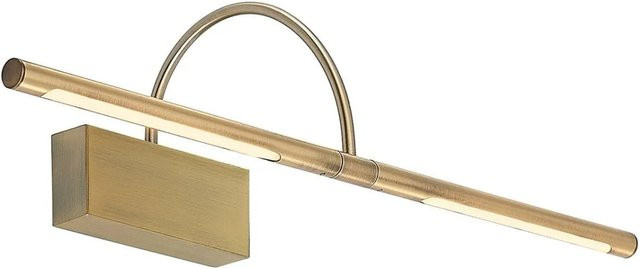 Lucande LED Wandleuchte Fehmke 9626430 in Bronze aus Aluminium, 2-flammig im Retro Vintage Antik Design - Bild 1