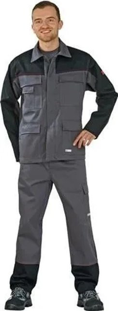 Planam Schweißerschutz Bundjacke Weld Shield in Grau, Größe 48 - Bild 1