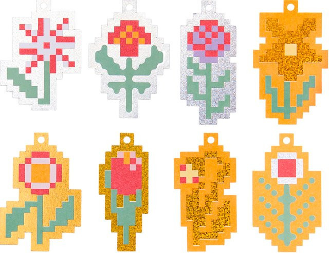 Rico Design Paper Poetry Geschenkanhänger Futschikato Blumen in Multicolour - Bild 1