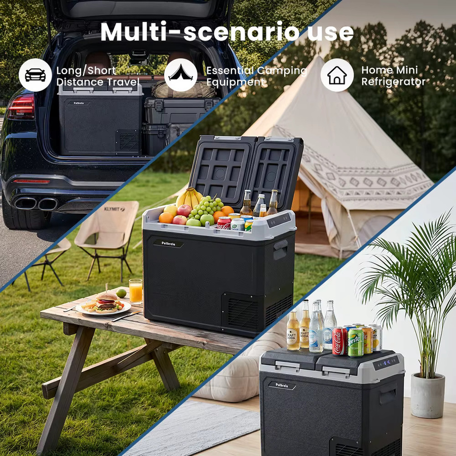 Patbrela Kompressor-Kühlbox und Gefrierbox mit App-Steuerung für Auto und Camping, 20L/40L/45L, 12V/24V - Bild 7