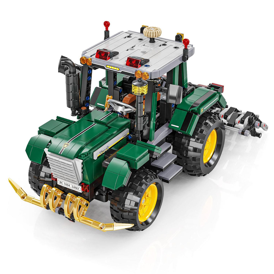 YCOLE Bauernhoftraktor Bausteine 1204 Stück Spielzeugset 3-6 Jahre - Bild 4