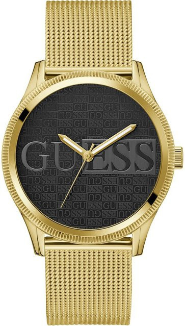 Guess Armbanduhr, Quarz, Edelstahl, Schwarz, 44 mm, Herren - Bild 1