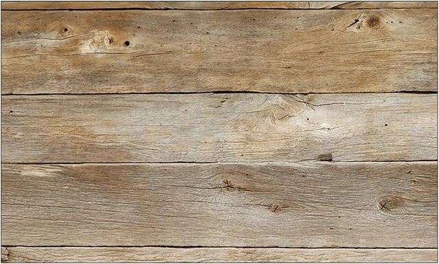 MySpotti Küchenrückwand Profix Cucina in Holz Natur mit Aluminium-Elementen, Breite: 100 cm, Höhe: 60 cm - Bild 1