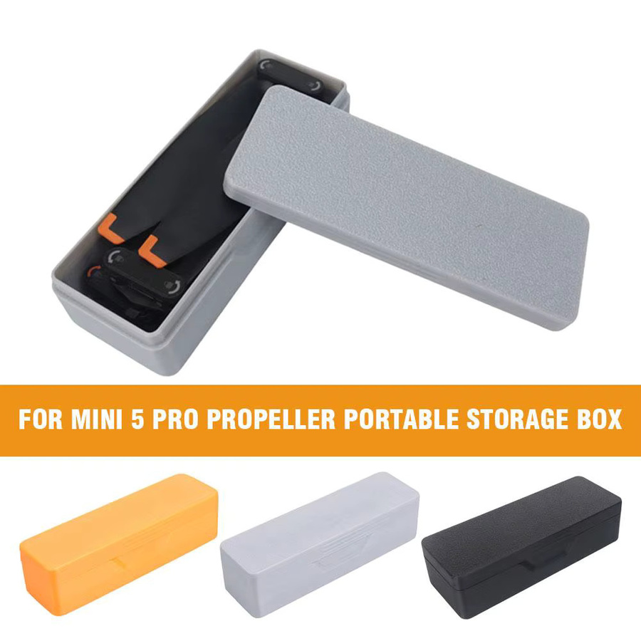 Schutzbox für DJI Mini 5 Pro Tragbare Lagerungsbox in Orange mit Anti-Druck und Anti-Scratch Schutz - Bild 2