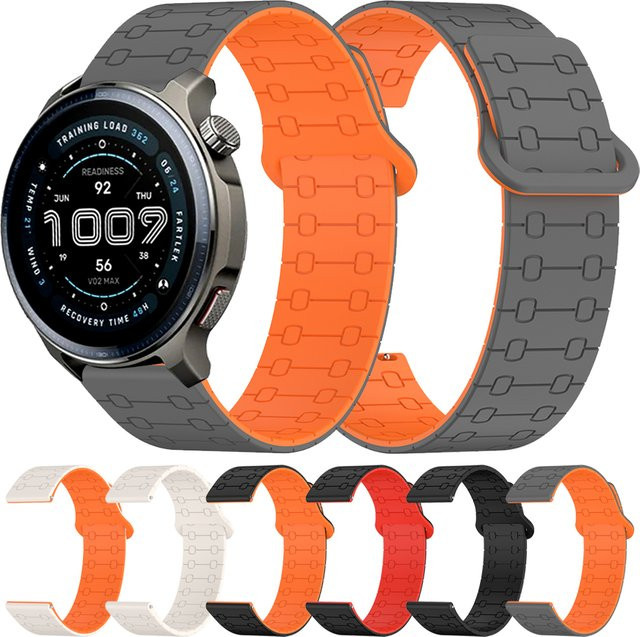 Amazfit Uhrenarmband Silikon, Magnetschlaufe, 22 mm, Unisex - Bild 1