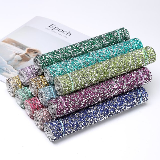 Zhou Nailart Strass-Netzfolien, Glänzend, 24x20cm - Bild 1