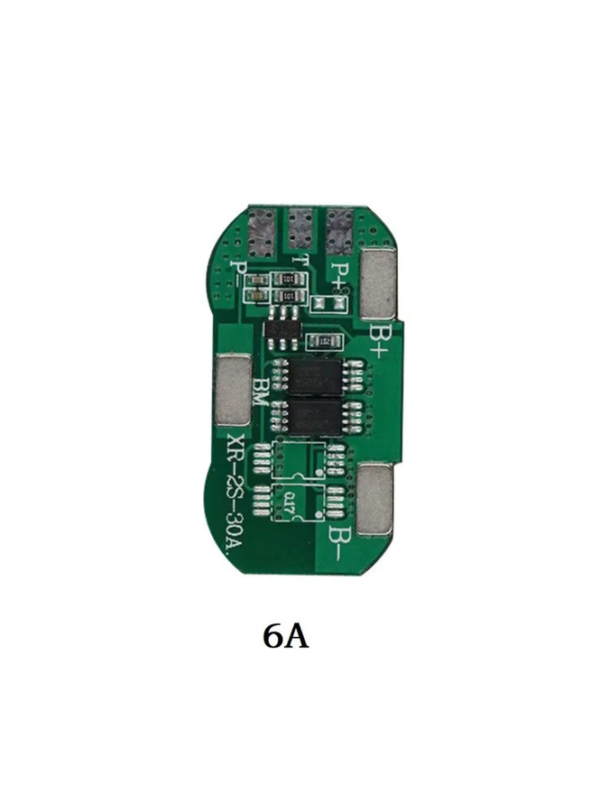 VIBRATITE PCM Schutzschaltung für 2S 7,4 V Batterien, Lademodul für Powerbanks in Grün - Bild 6