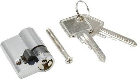 Hager Profilhalbzylinder ZAY50994 inklusive 2 Schlüssel - Bild 1