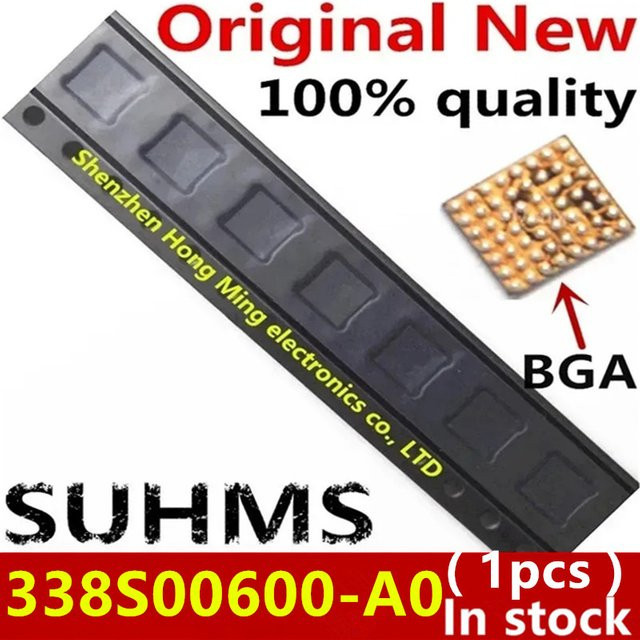 SUHMS BGA Chip 338S00600 in Schwarz - Bild 1