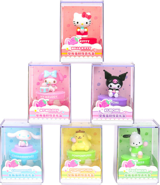Sanrio Erdbeerkuchen Überraschungs-Geschenkbox-Serie, Anime-Figuren - Bild 1