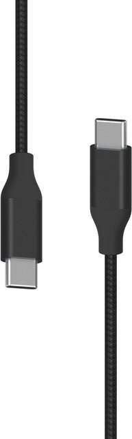 XLayer Premium USB-C-Kabel für Fast Charging 3A, Schwarz, Länge: 1,5 m - Bild 1