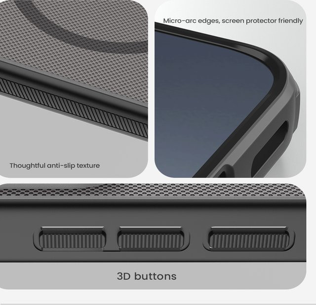 Nillkin Super Frosted Shield Pro Magnetische Hülle für Xiaomi Mi 17 5G in Schwarz - Bild 1